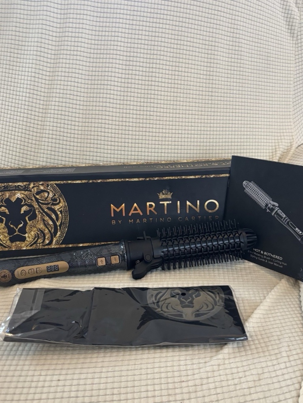 Martino Cartier Hot & Bothered 2in1 Rotation Brush And Curling Iron